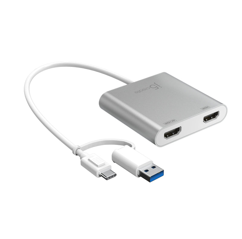 JCA365 USB-C to HDMI雙外接顯示卡