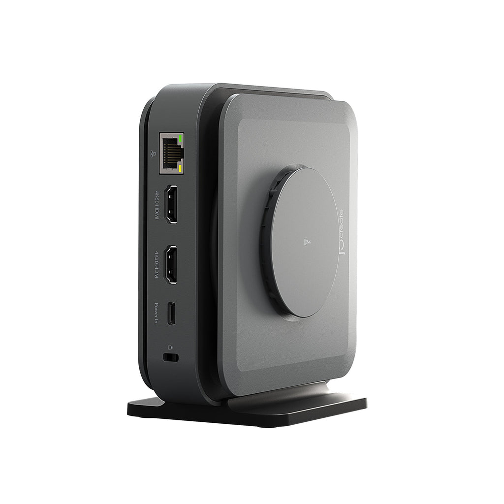 JCD3199 USB-C PD3.1 雙4K無線充電多功能擴充基座