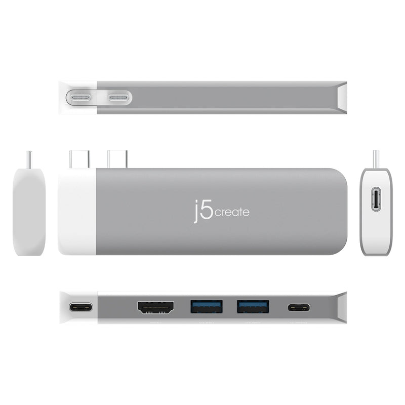 JCD394 USB-C® 6K MacBook專用集線器