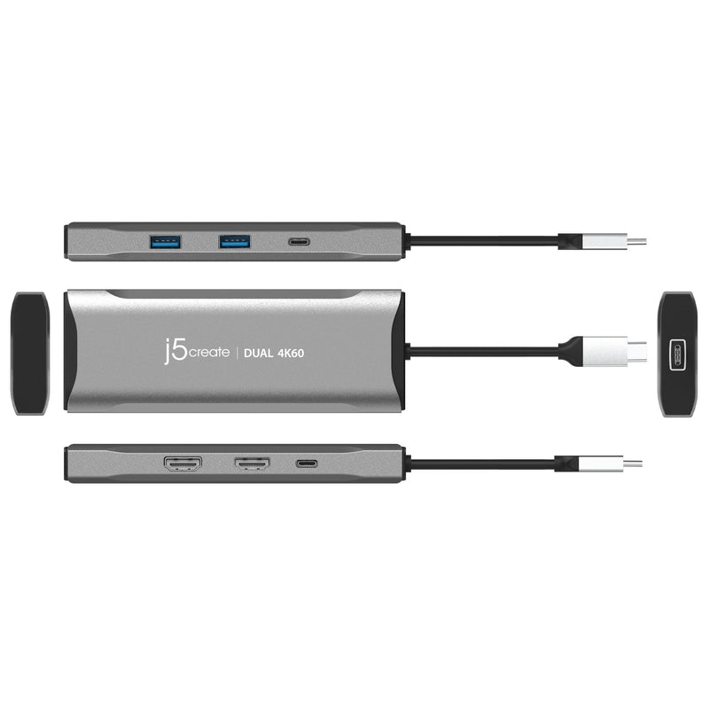 JCD396 USB-C 雙4K60HDMI擴充集線器