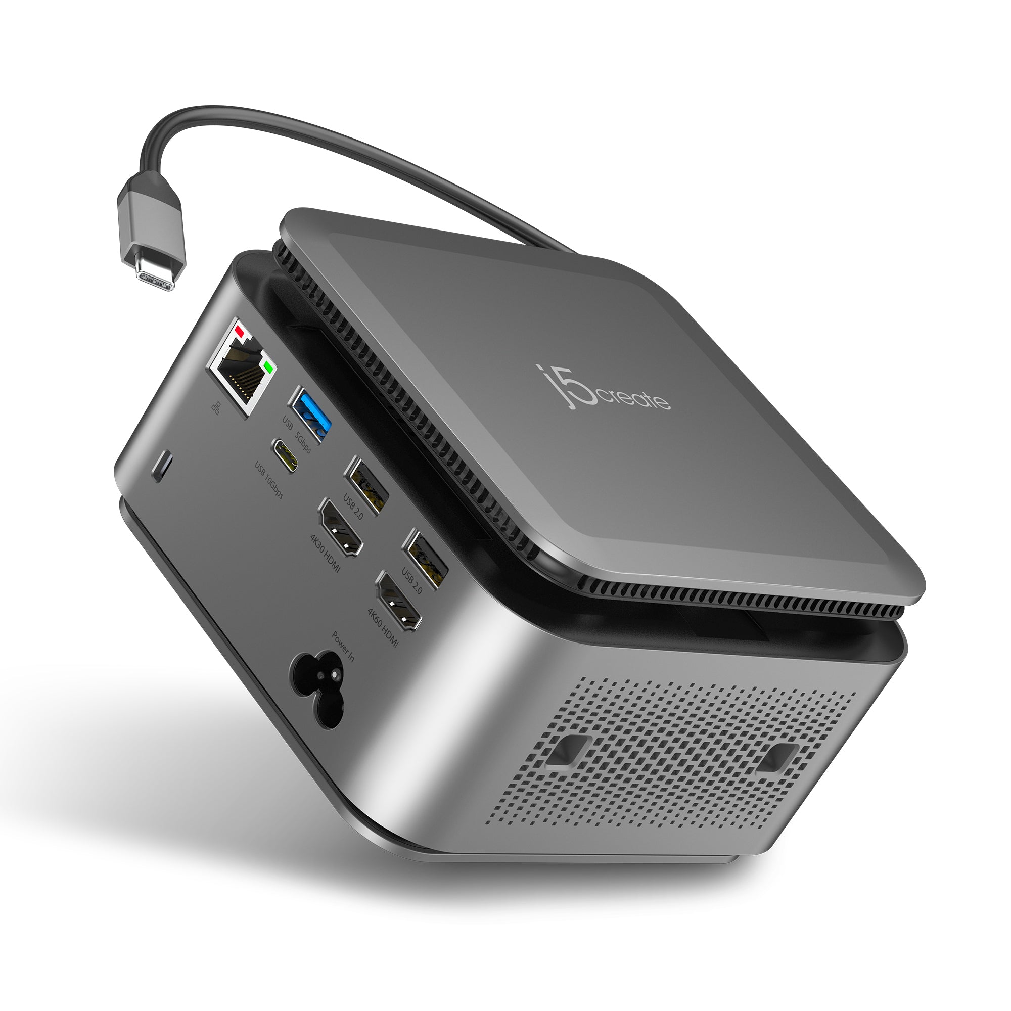 JCDP4140 USB-C 14合1
全能雙4K充電擴充基座