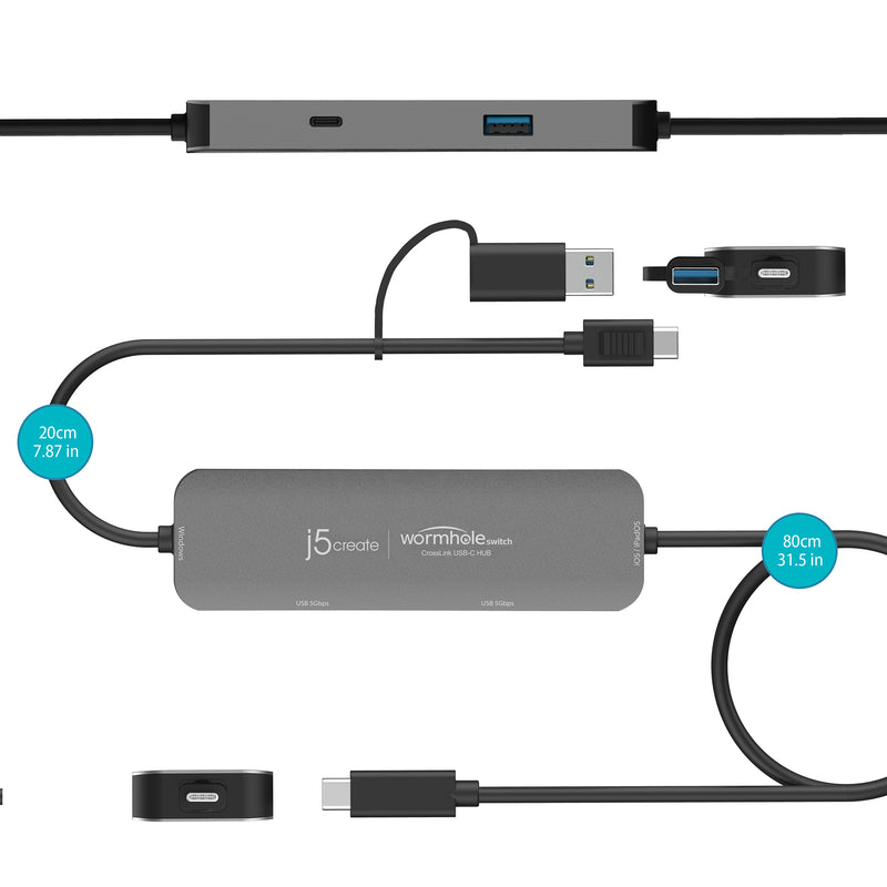 JCH422 CrossLink iPhone/iPad對Windows視訊資料分享器