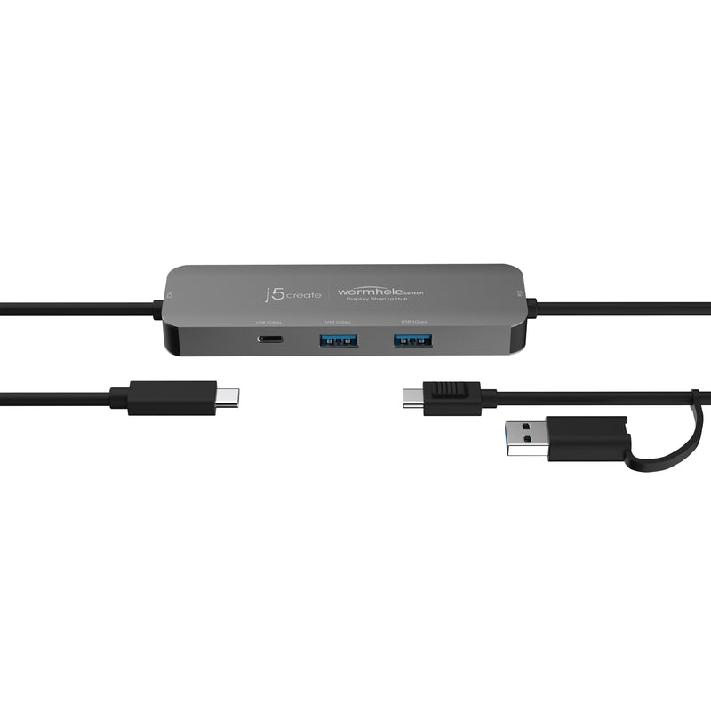 JCH462 Wormhole Switch USB資料對傳視訊分享器