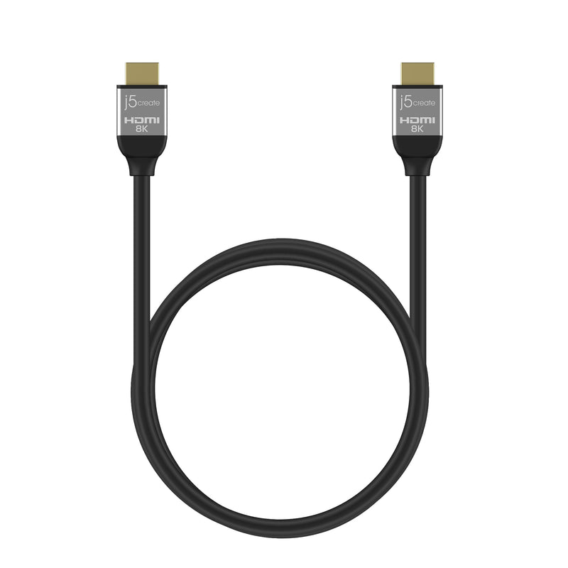 JDC53L10 8K HDMI2.1 認證公對公訊號線(1米)
