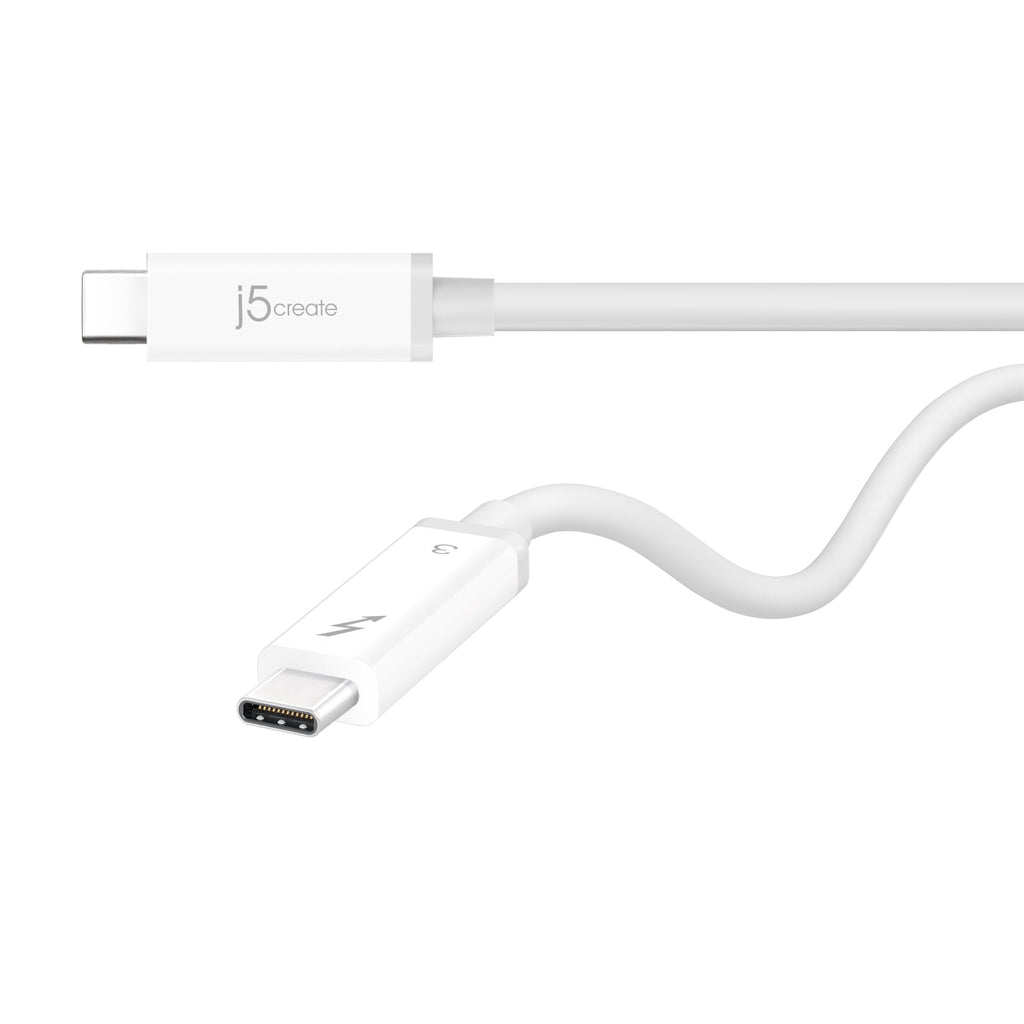 JTCX03 Thunderbolt 3 USB-C傳輸線(40G/100cm)Intel原廠認證