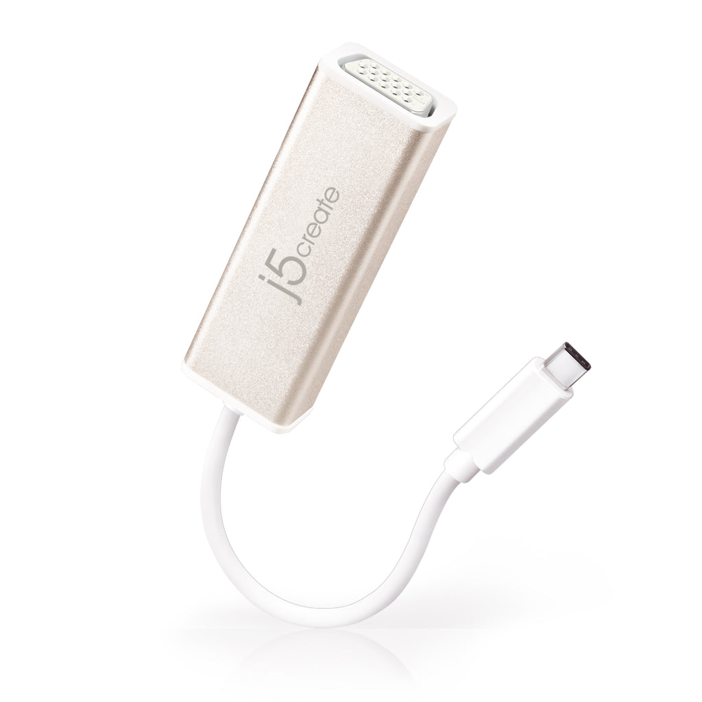 JCA111 USB Type-C to VGA 轉接器
