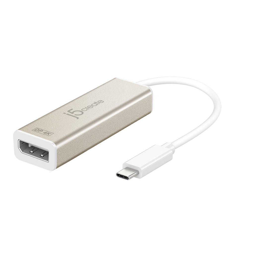 JCA140 USB Type-C to 4K DP 轉接器