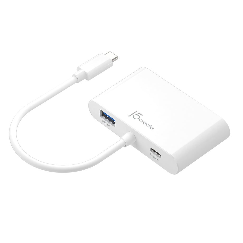 JCA175 USB-C to VGA+4K HDMI 4合1螢幕轉接器