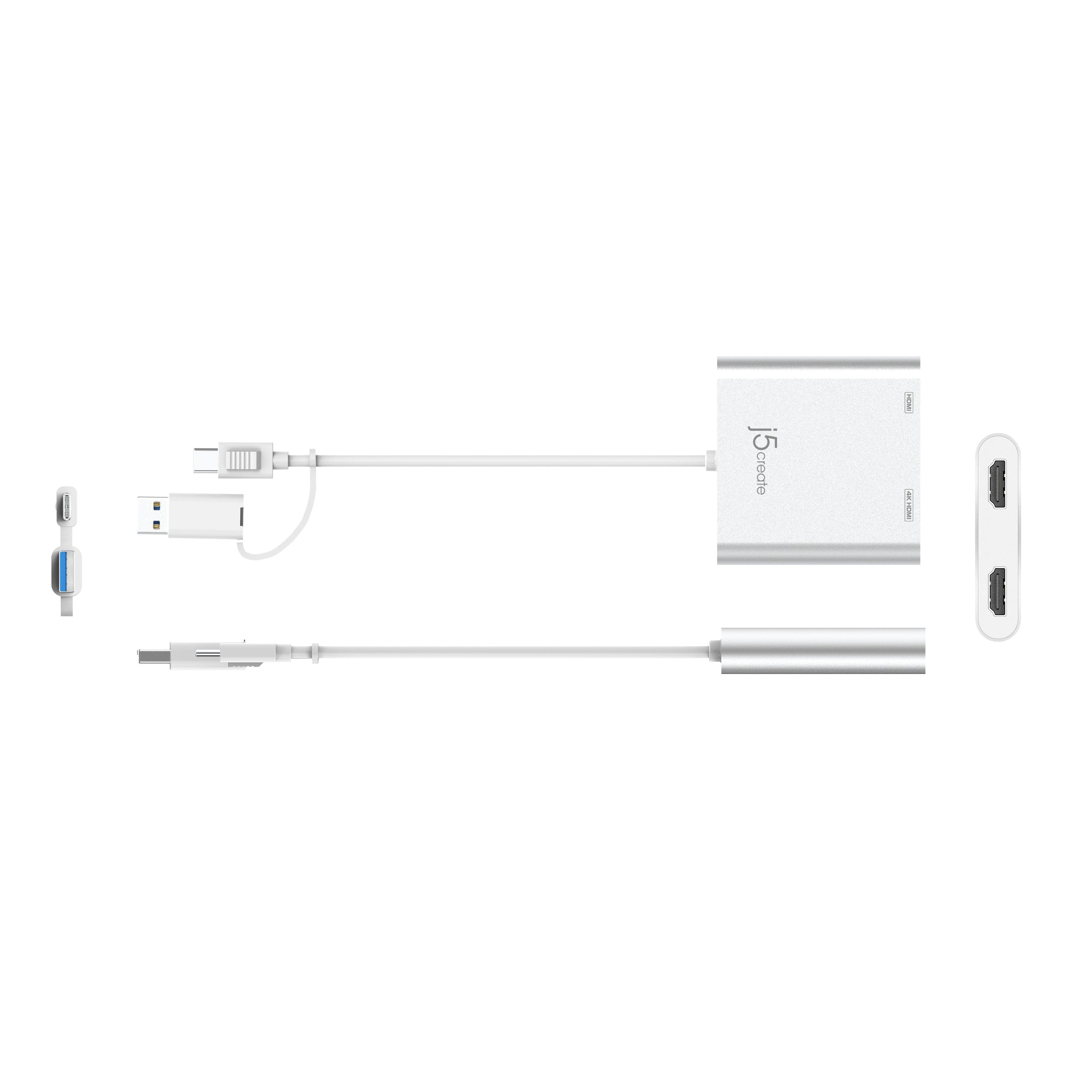 JCA365 USB-C to HDMI雙外接顯示卡– new-tw-j5create