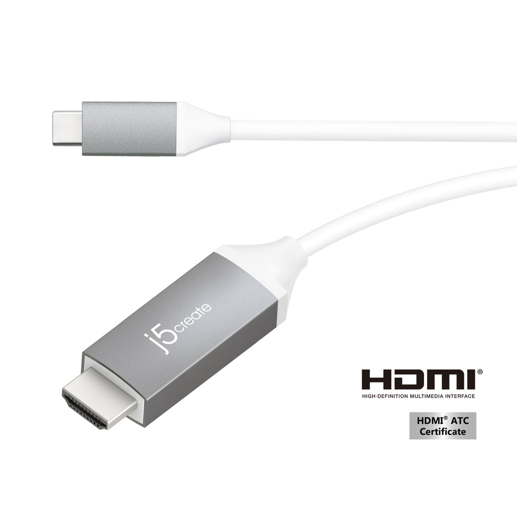 JCC153G Type-C 轉4K HDMI轉接線(1.8米)