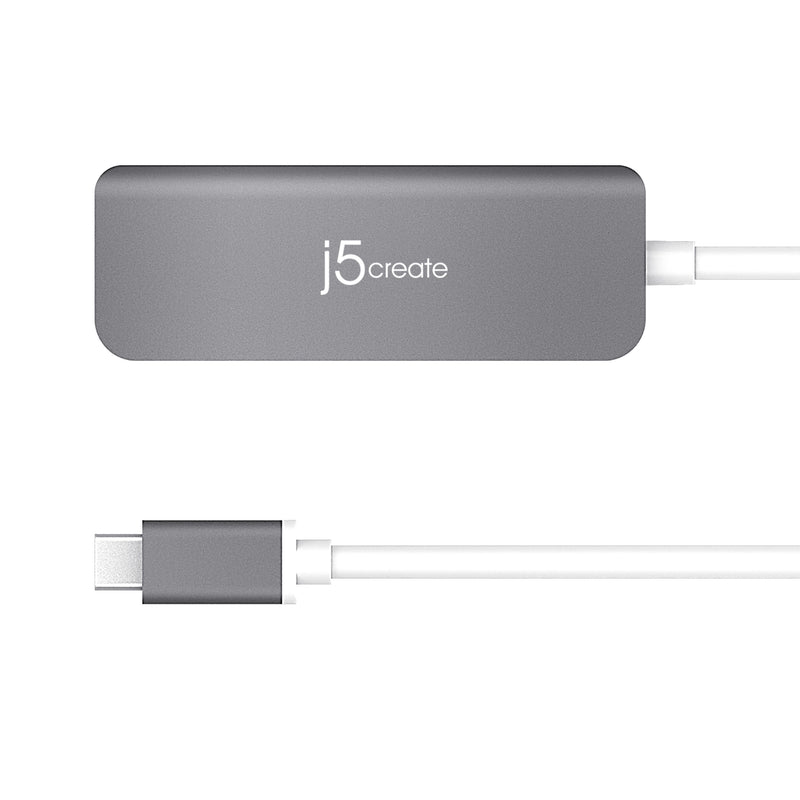 JCD371 USB-C 5合1擴充迷你集線器