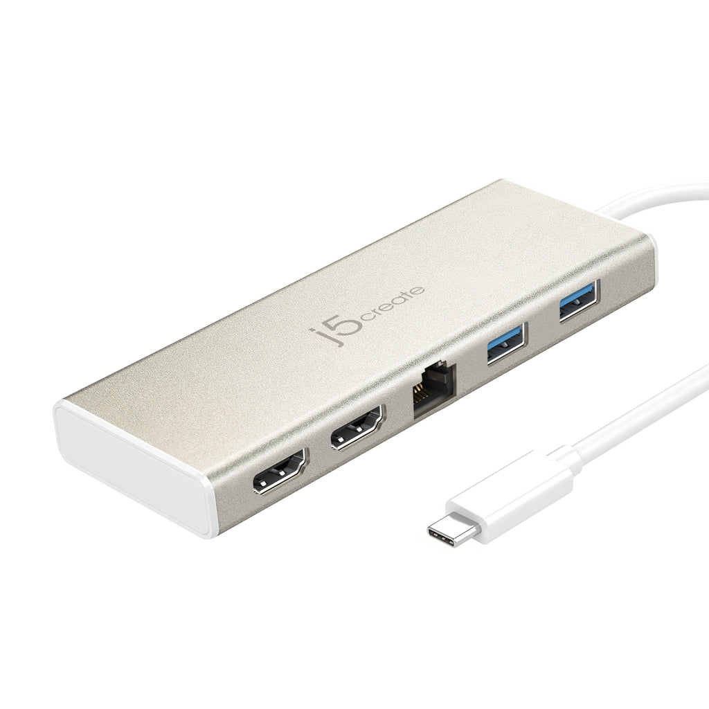 JCD381 USB-C雙HDMI多功能擴充基座