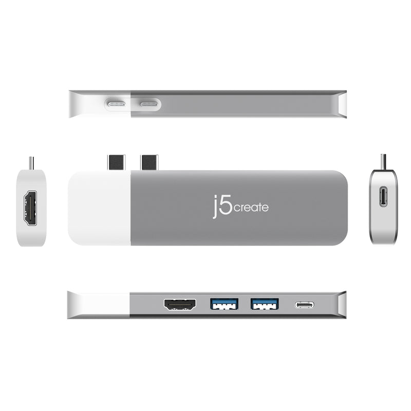 JCD389 USB-C 11合1磁吸式 擴充基座套件組
