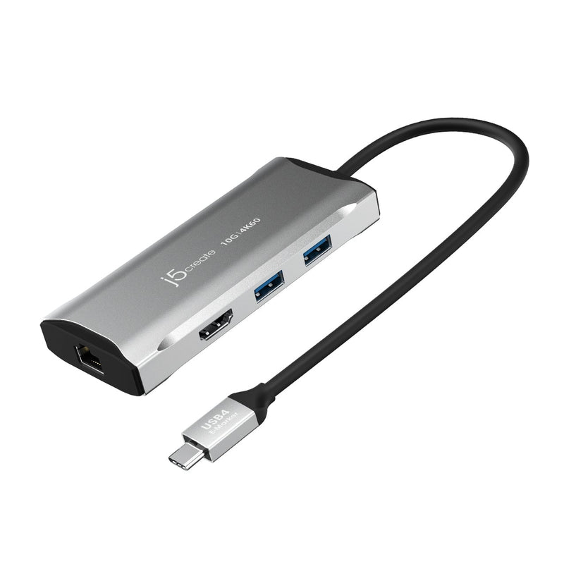 JCD392 USB-C真4K60 / Gen2 高速多功能輕巧集線器