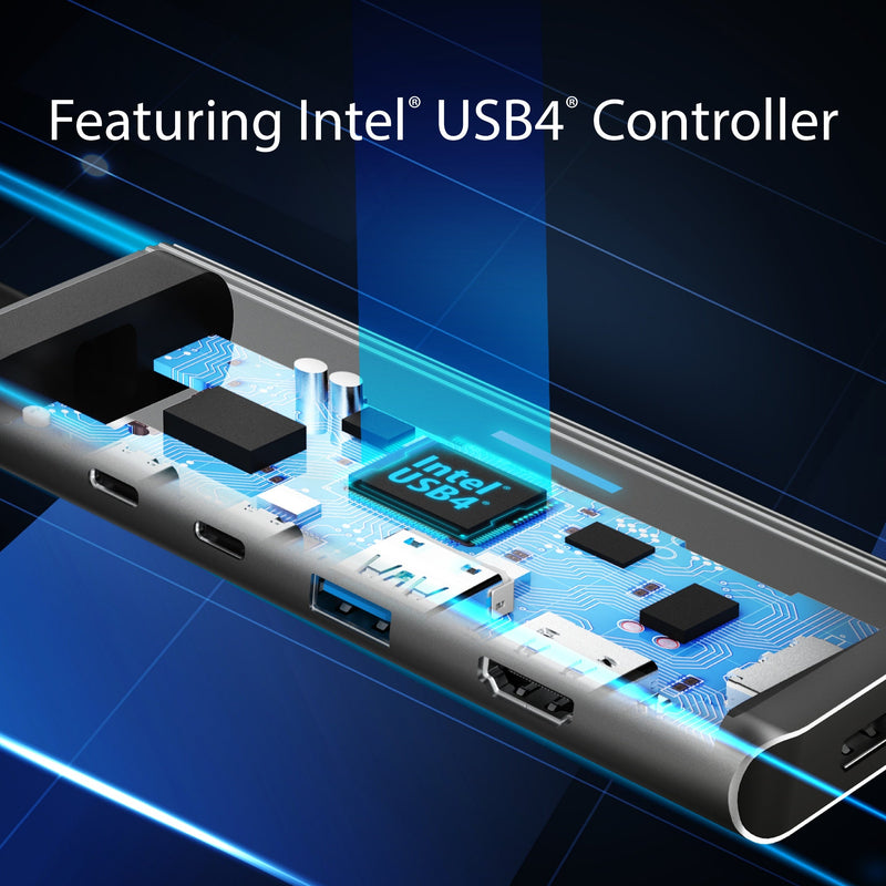 JCD401 USB4® 雙4K極速多功能集線器