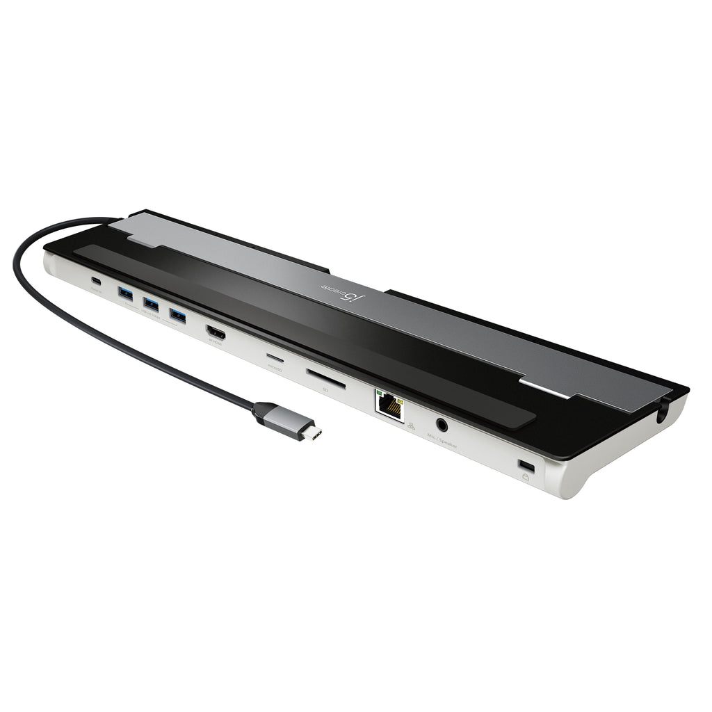 JCD533 USB-C 9合1多功能筆電擴充基座