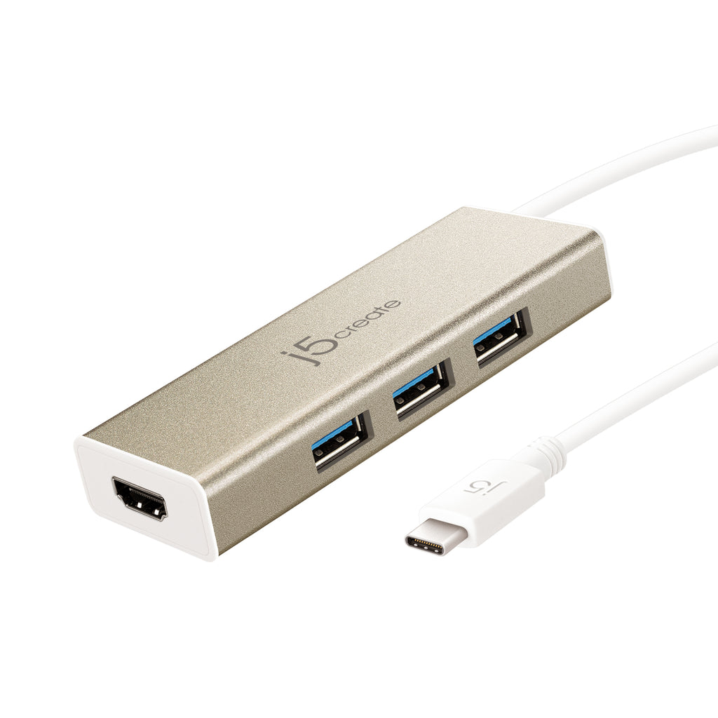 JCH451 USB 3.1 Type-C轉HDMI充電傳輸集線器