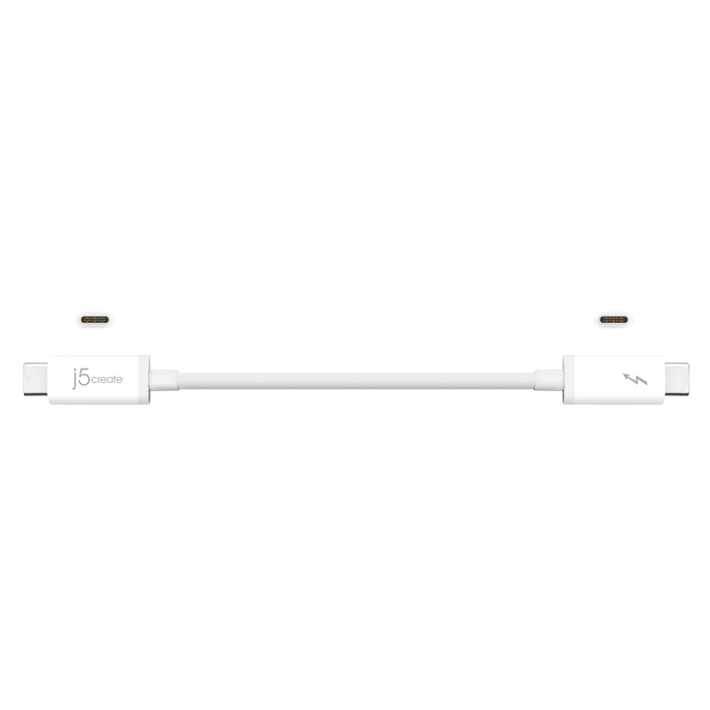 JTCX02 Thunderbolt 3 USB-C傳輸線(20G/100cm)Intel原廠認證