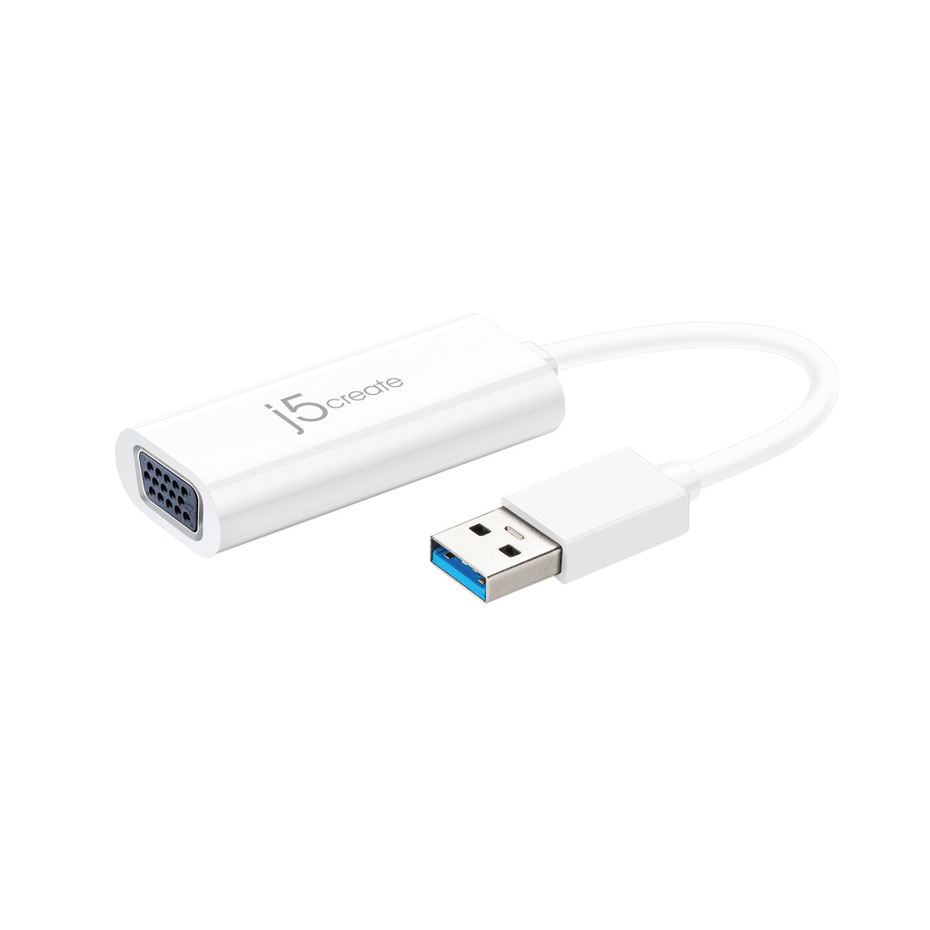 JUA214 USB 3.0 to VGA外接顯示卡