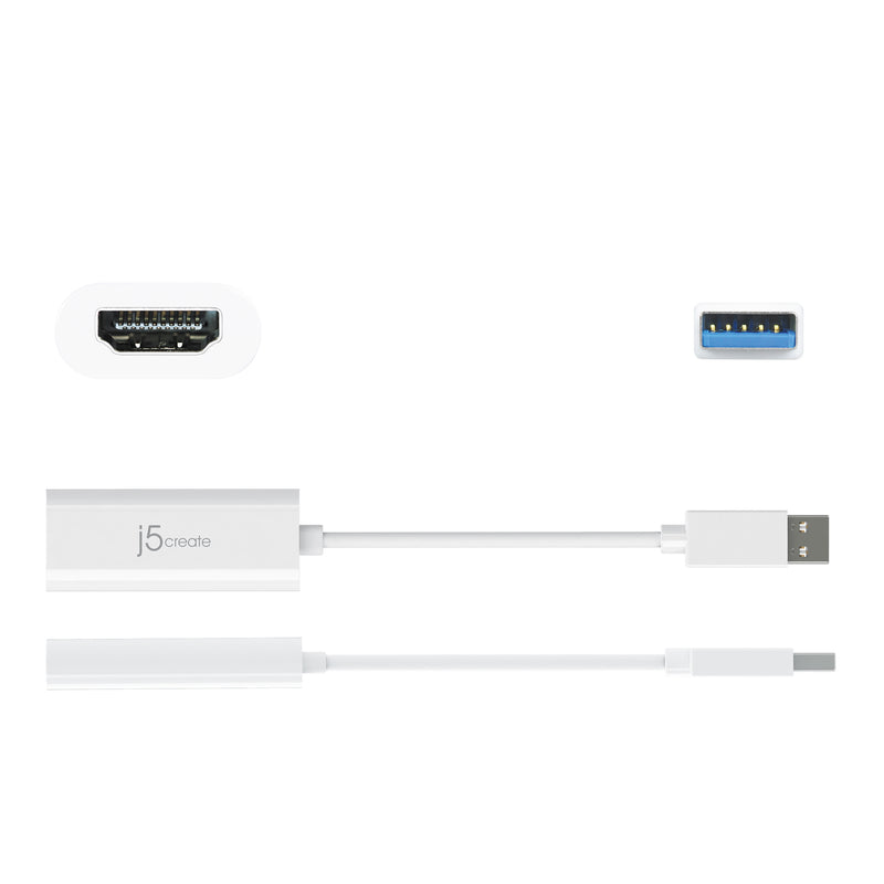 JUA254 USB 3.0 to HDMI外接顯示卡
