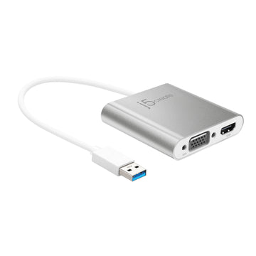 JUA360 USB3.0 to VGA/HDMI外接顯卡