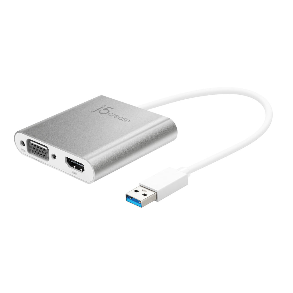 JUA360 USB3.0 to VGA/HDMI外接顯卡