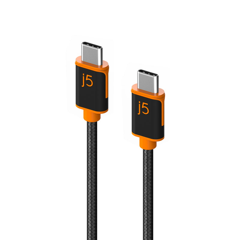 JUCX24L30 USB-C 編織3A 60W<br>超長快速充電傳輸線 3米