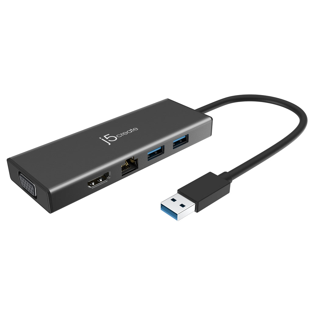 JUD323 USB™ 3.0 多功能迷你擴充基座