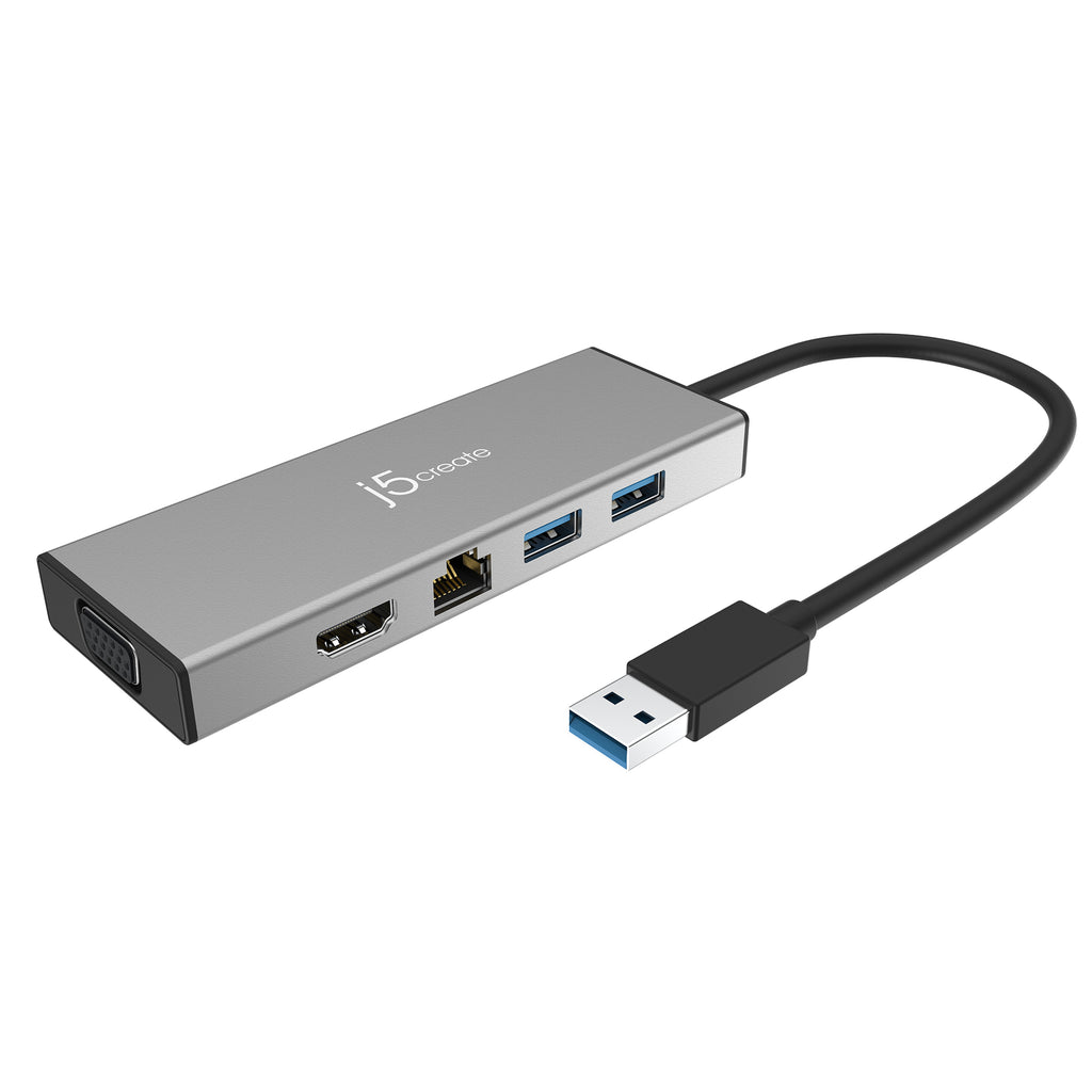 JUD323 USB™ 3.0 多功能迷你擴充基座
