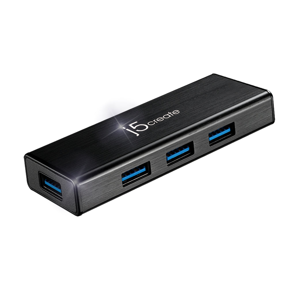 JUH340 USB 3.0 4埠迷你集線器