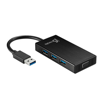 JUH410 USB3.0轉VGA多功能外接顯卡