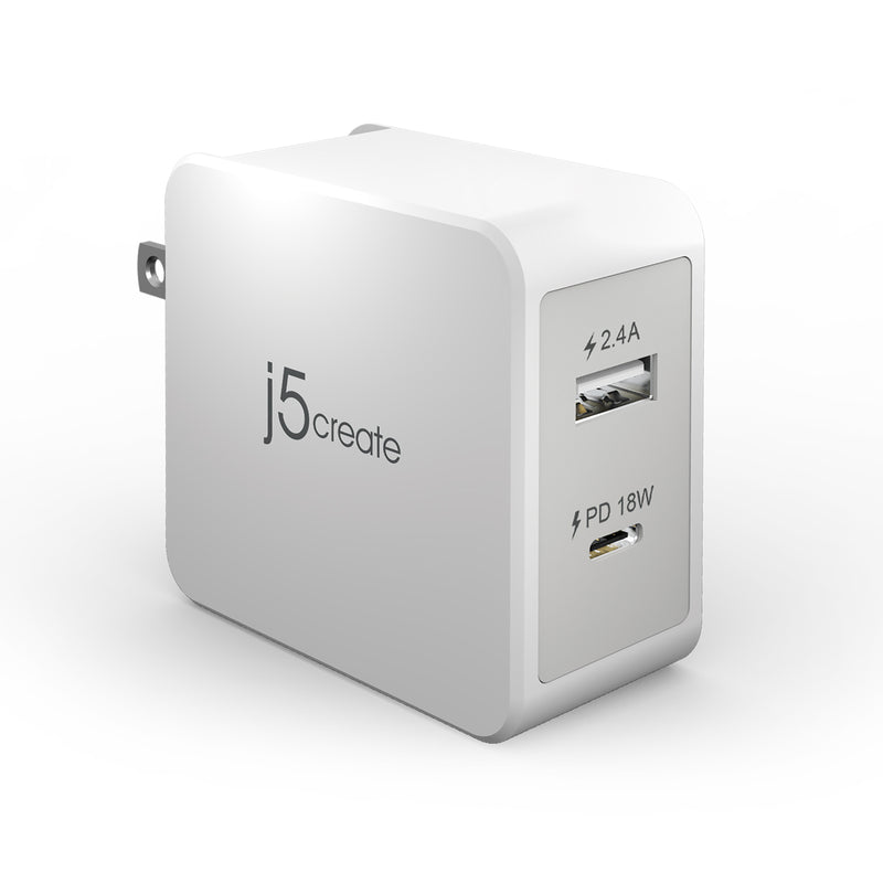 JUP2230 2-Port USB  PD3.0+QC4.0智慧型快速充電器