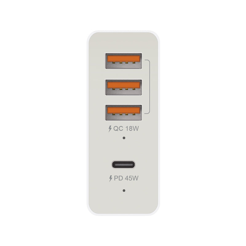 JUP4263 4-Port USB  PD3.0+QC4.0智慧型快速充電器