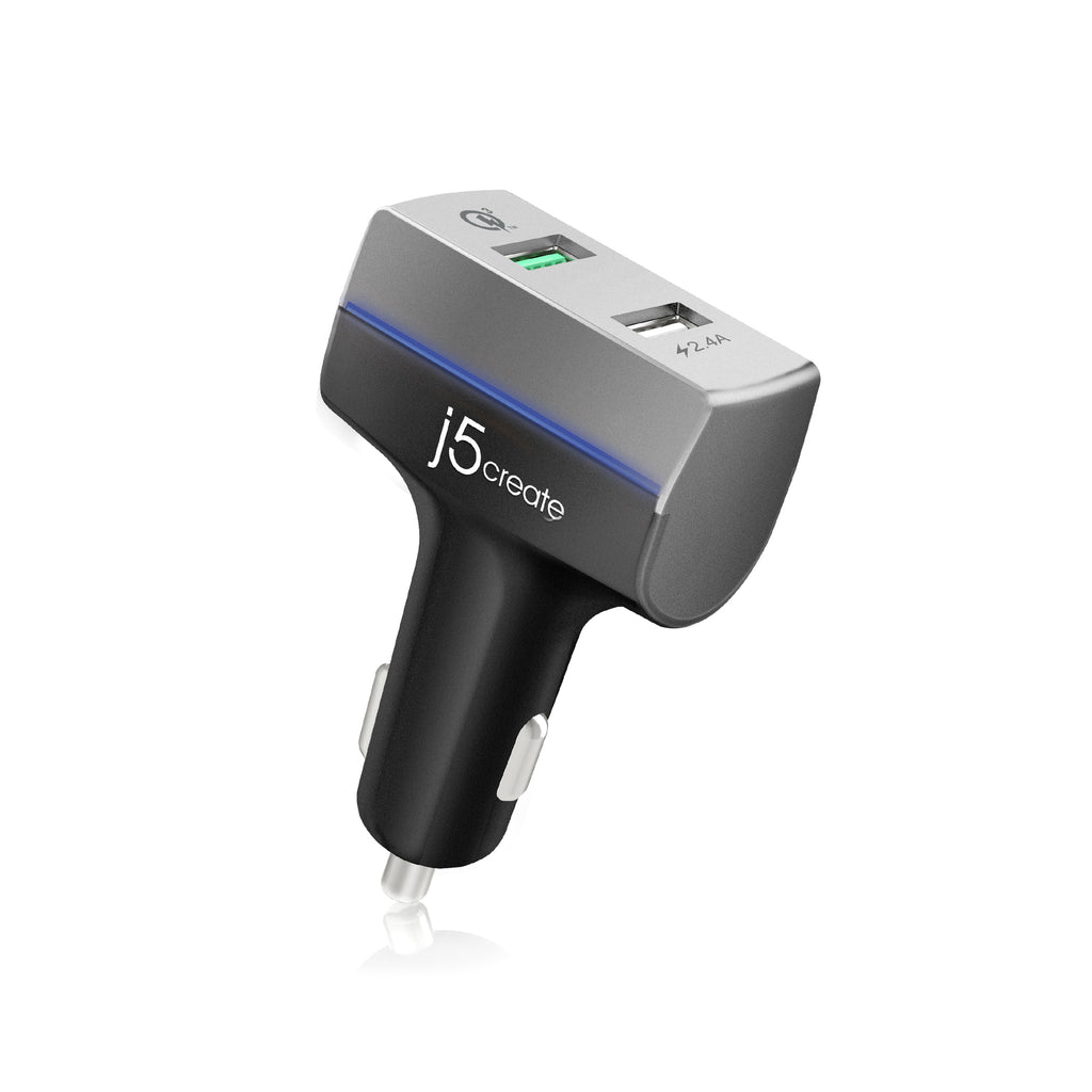 JUPV20 車用USB 2Port快速充電器
