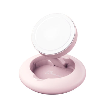 JUPW1107NP 馬卡龍．MagSafe認證．真15W磁吸無線快充座<br><small><small>(霧玫瑰)</small></small>